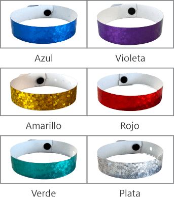 colores de pulseras modelo tecno